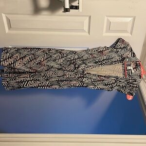 Diane von Fürstenberg  cross tie dress